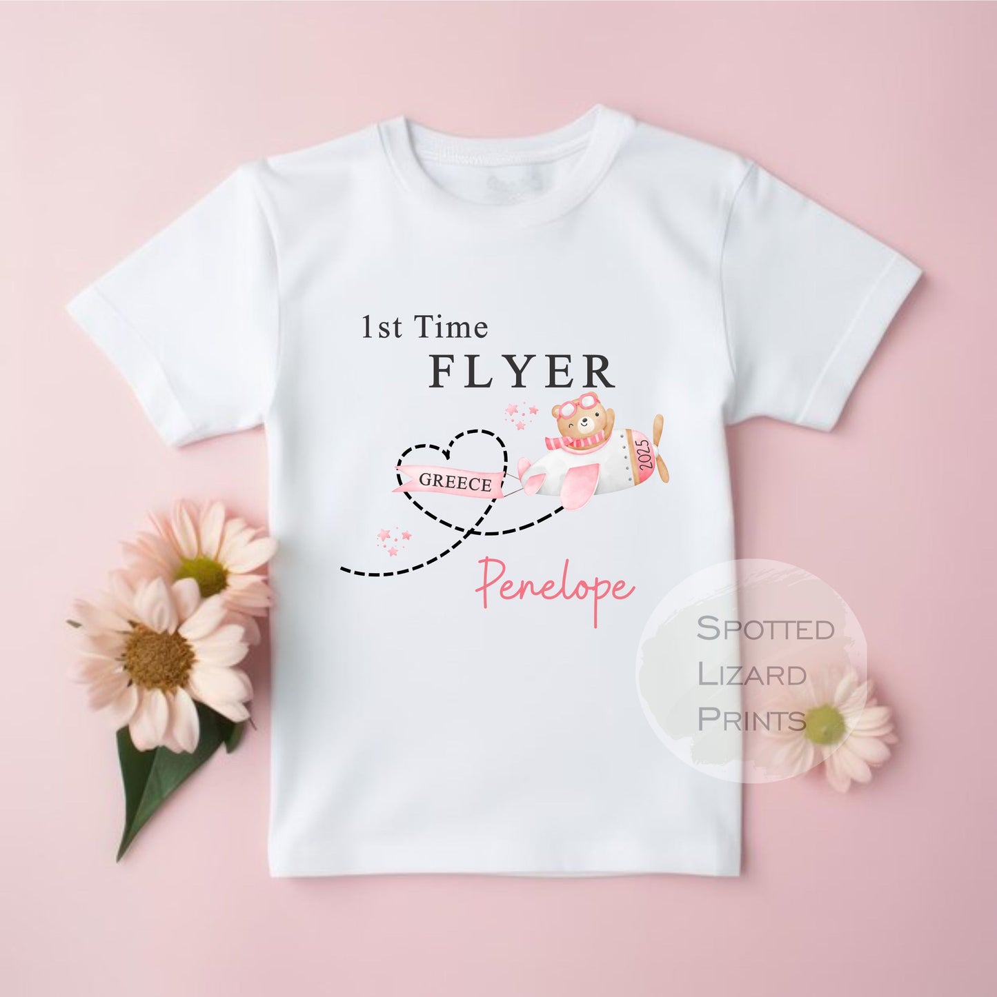 Personalised My First Flight Sweatshirt, First Time Flyer Sleepsuit, 1st Holiday Vest, Babies 1st Holiday, First Time Flyer, First Holiday