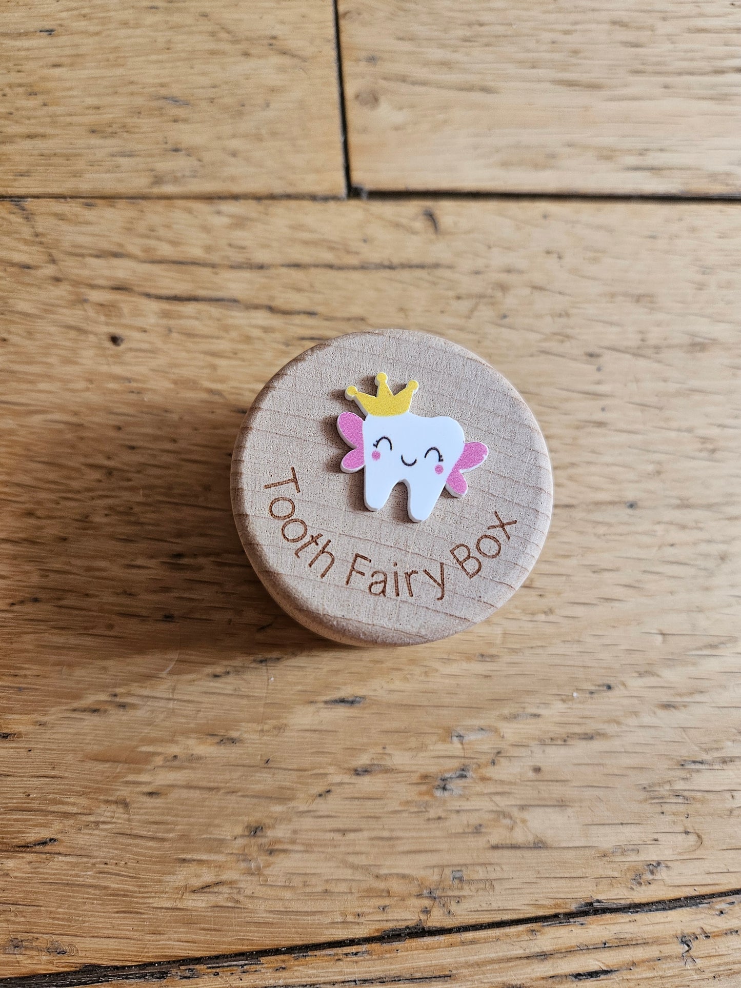 Tooth Fairy Box, Wooden Tooth Fairy Coin Box, Boy Girl Children Wooden Tooth Box Keepsakes, New Baby Shower Gifts for Her, Gift for Him