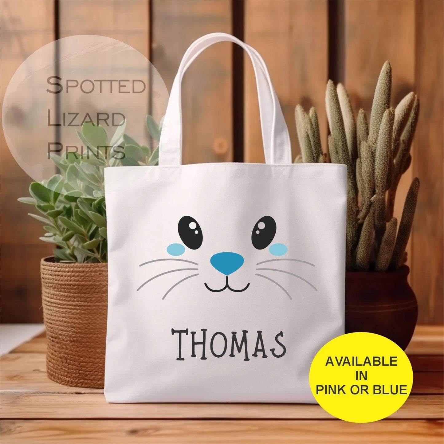 Easter Gift Bag. Easter Egg Hunt. Children's easter egg bag. Personalised Easter Bag.