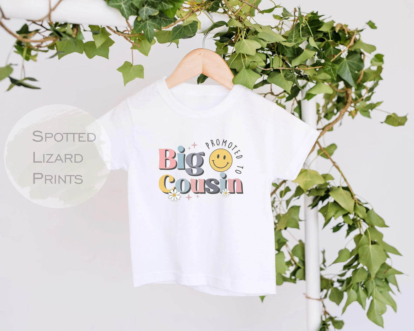 Promoted to big cousin clothing. Pregnancy announcement clothing. Pregnancy reveal.