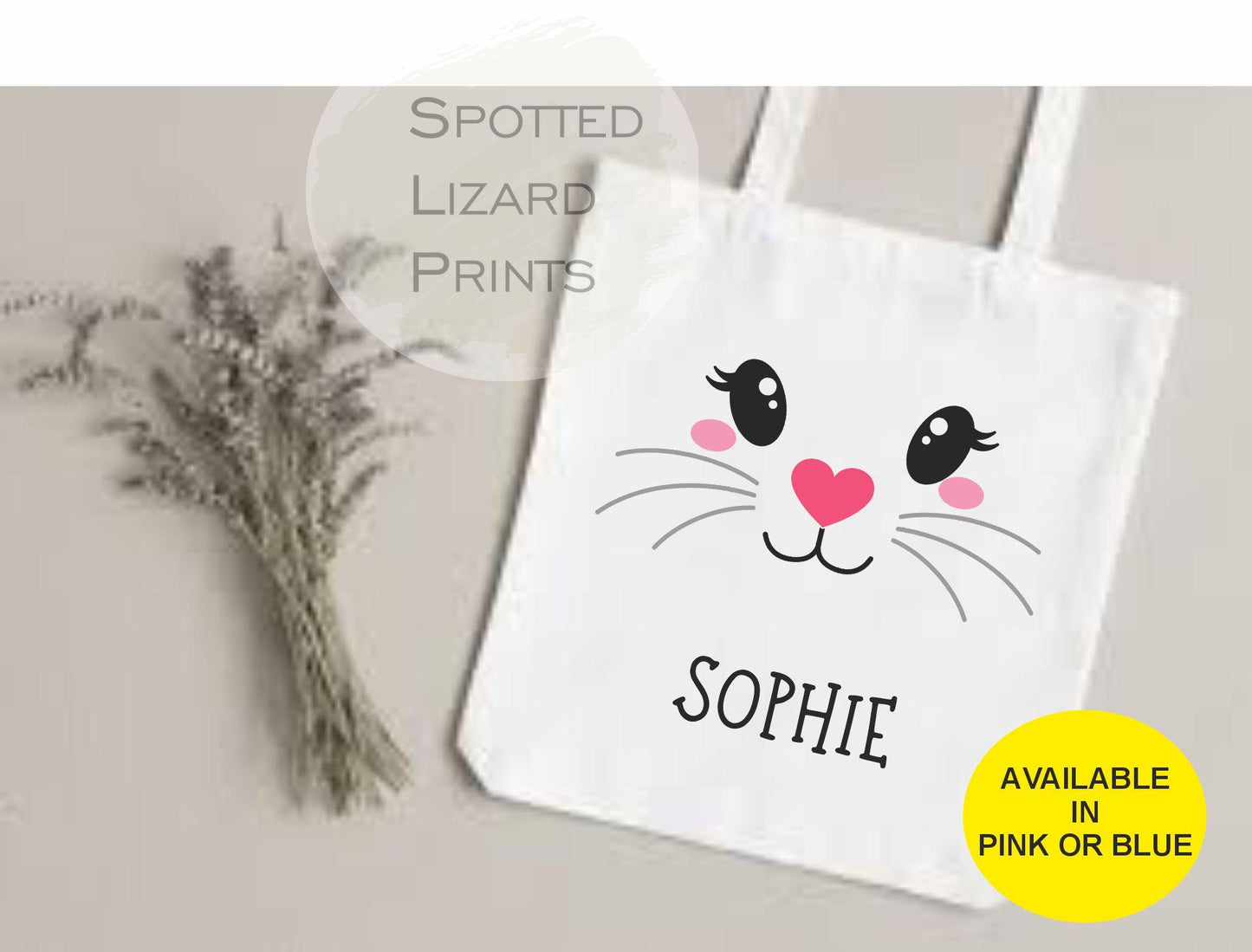 Easter Gift Bag. Easter Egg Hunt. Children's easter egg bag. Personalised Easter Bag.