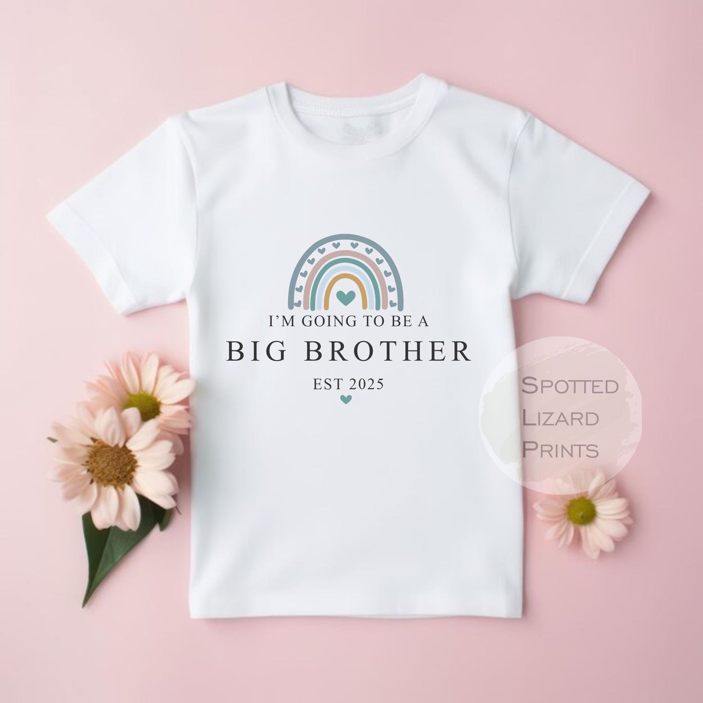 Personalised Big Brother, Big Sister announcement T-shirt - I'm going to be a big brother / brother - Big Brother or Sister announcement