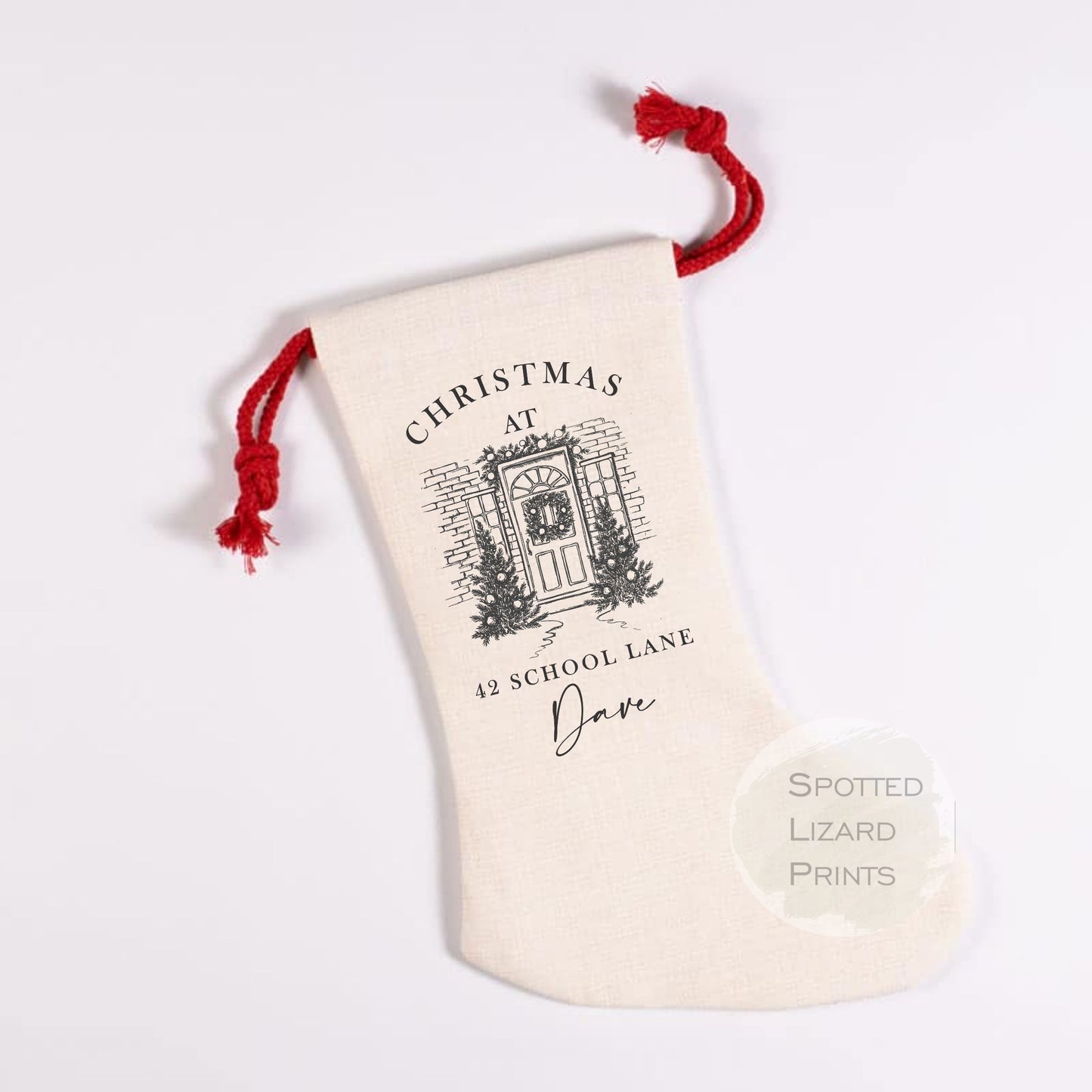 Personalised Christmas Stocking - Santa Stocking - Personalised Stocking - Family Stockings