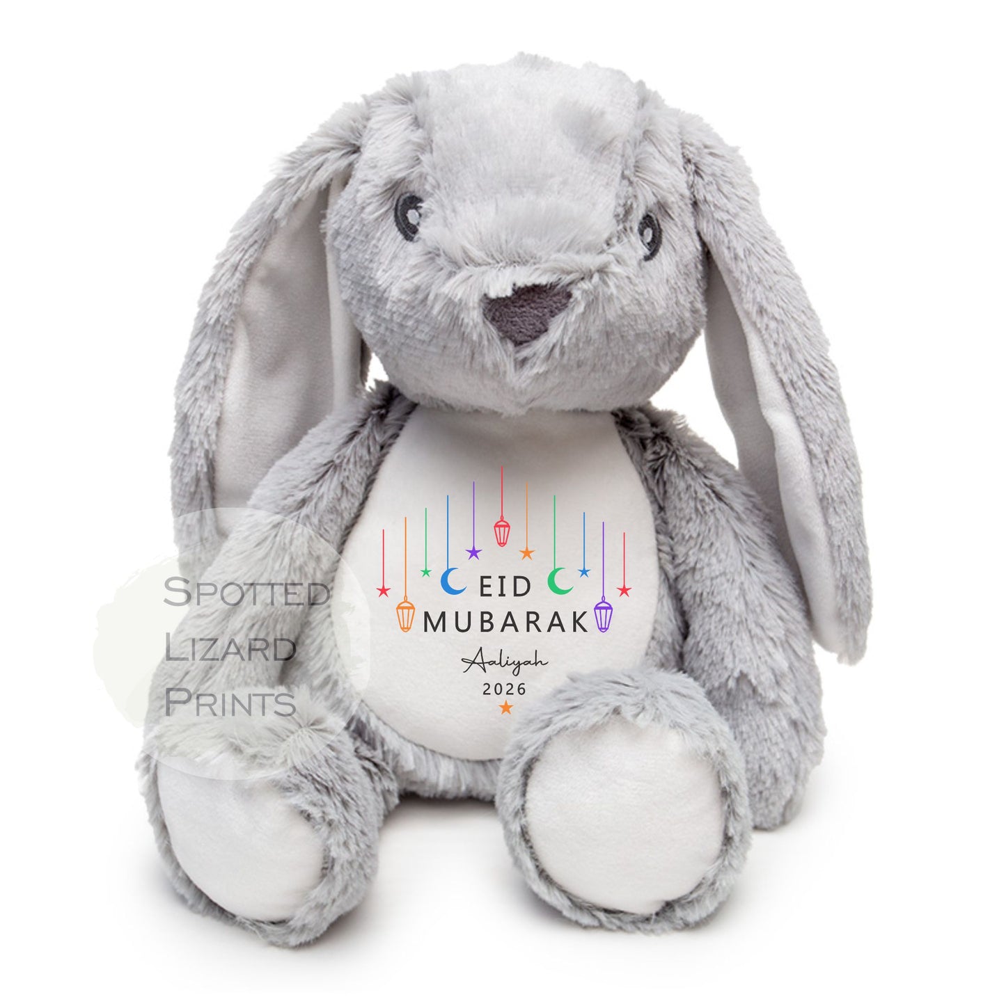 Personalised My First Eid Mubarak Toy - First Eid Teddy - 1st Eid Gift - Eid Mubarak Baby Teddy - Personalised Baby Gift