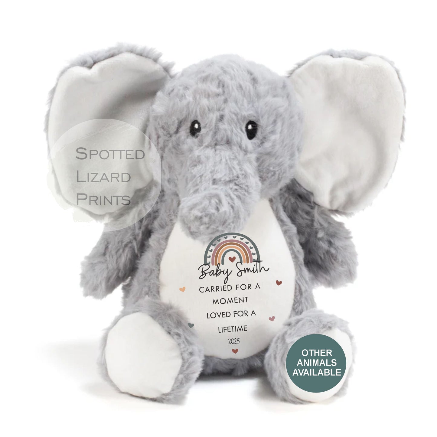 Personalised Baby Loss Teddy - Miscarriage Teddy - Angel Baby - Still Born Gifts - Baby Memorial Keepsake - Baby Loss Keepsake