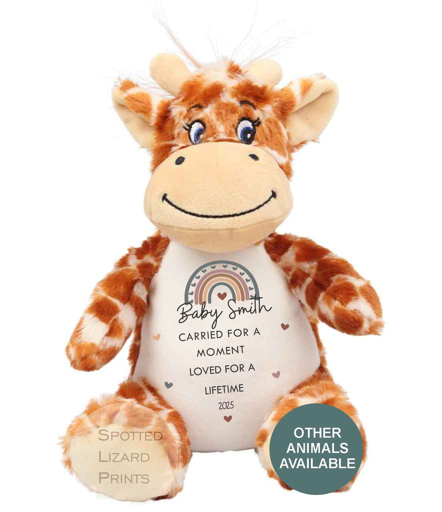 Personalised Baby Loss Teddy - Miscarriage Teddy - Angel Baby - Still Born Gifts - Baby Memorial Keepsake - Baby Loss Keepsake