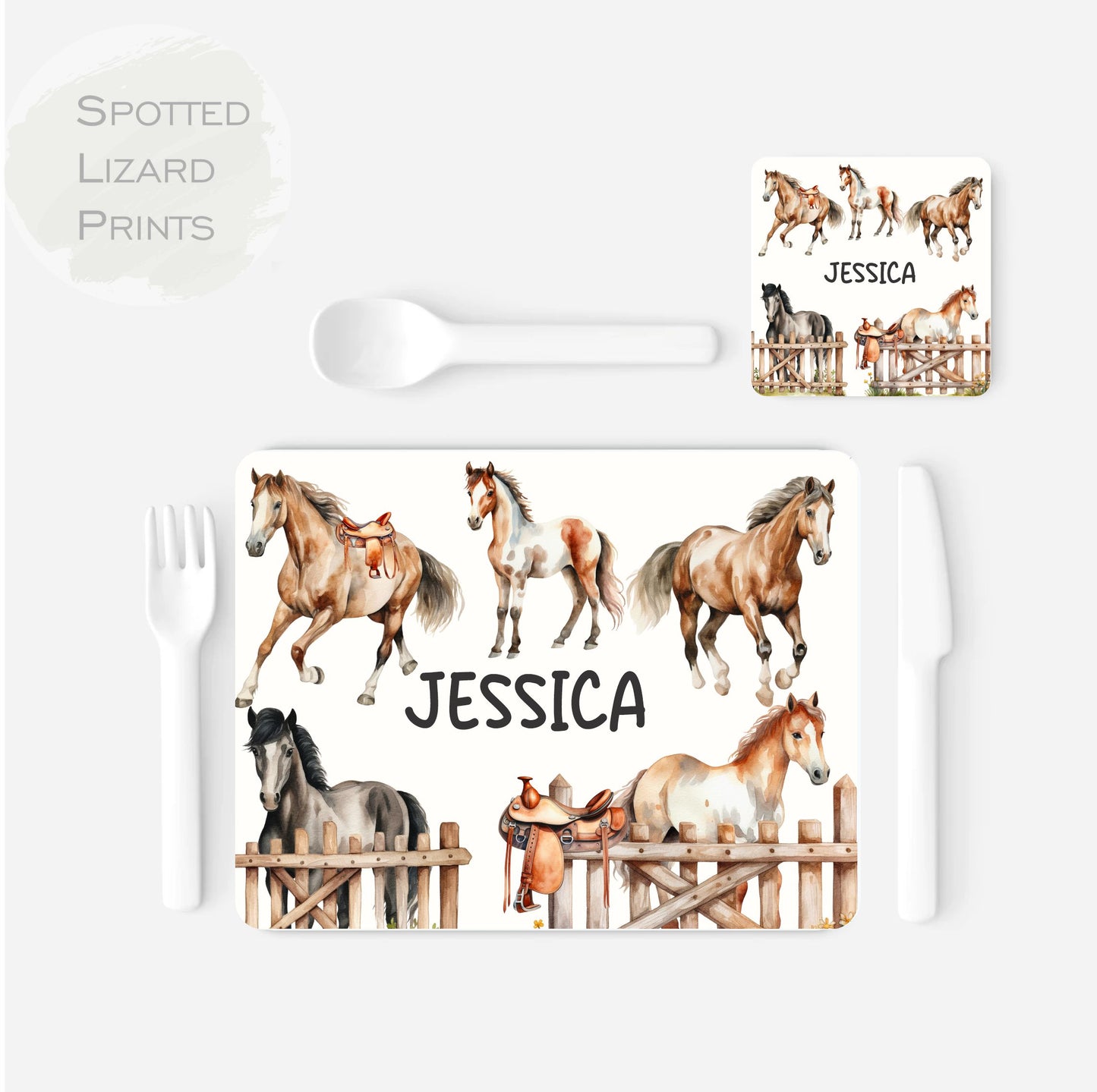 Horse placemat