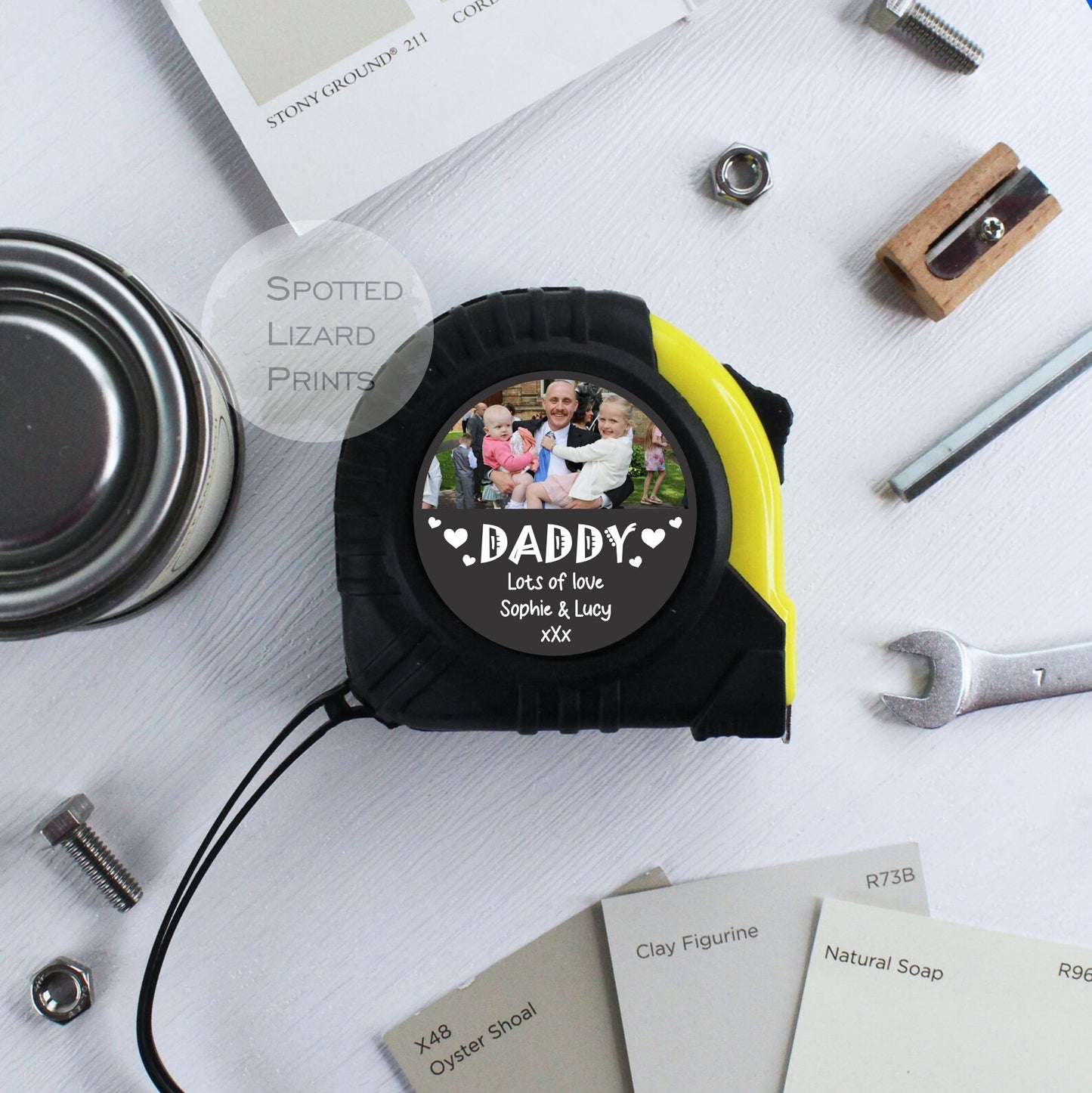 Personalised tape measure
