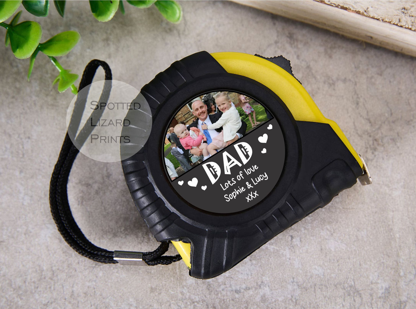 Personalised tape measure