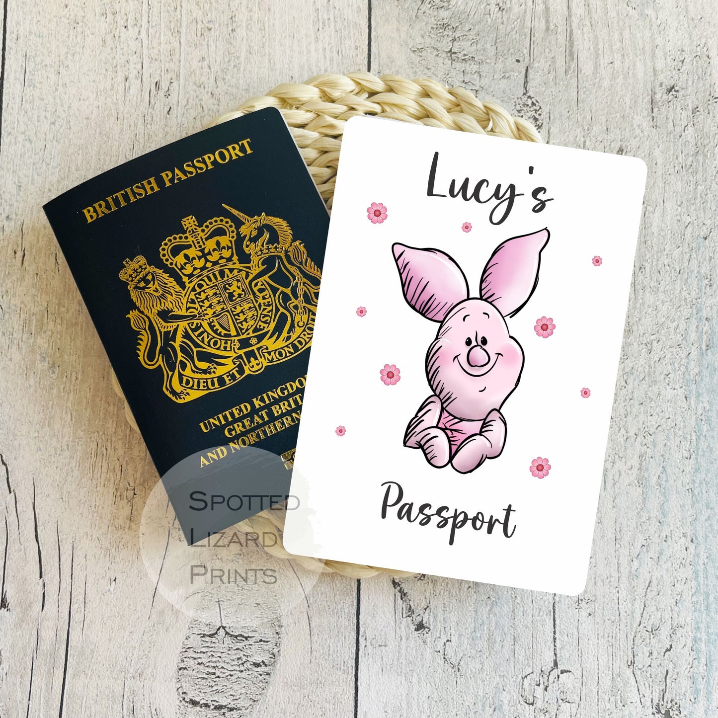Winnie the Pooh passport cover