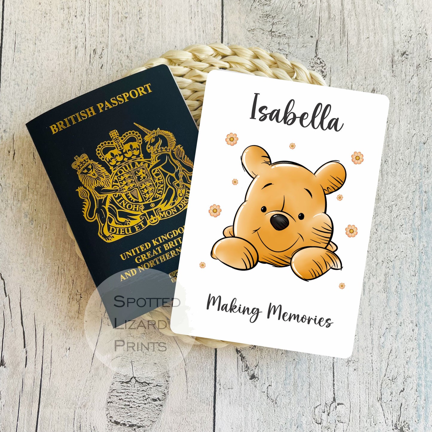 Winnie the Pooh passport cover