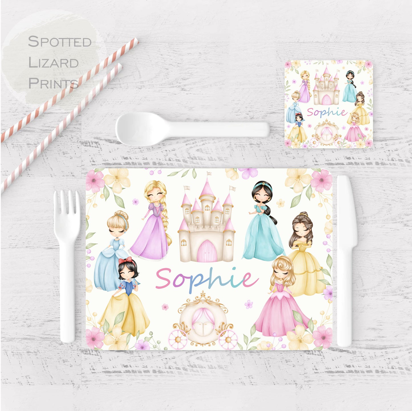 Placemat for Kids. Personalised placemat