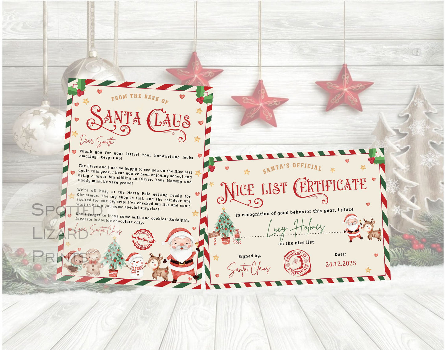 Digital Santa certificate