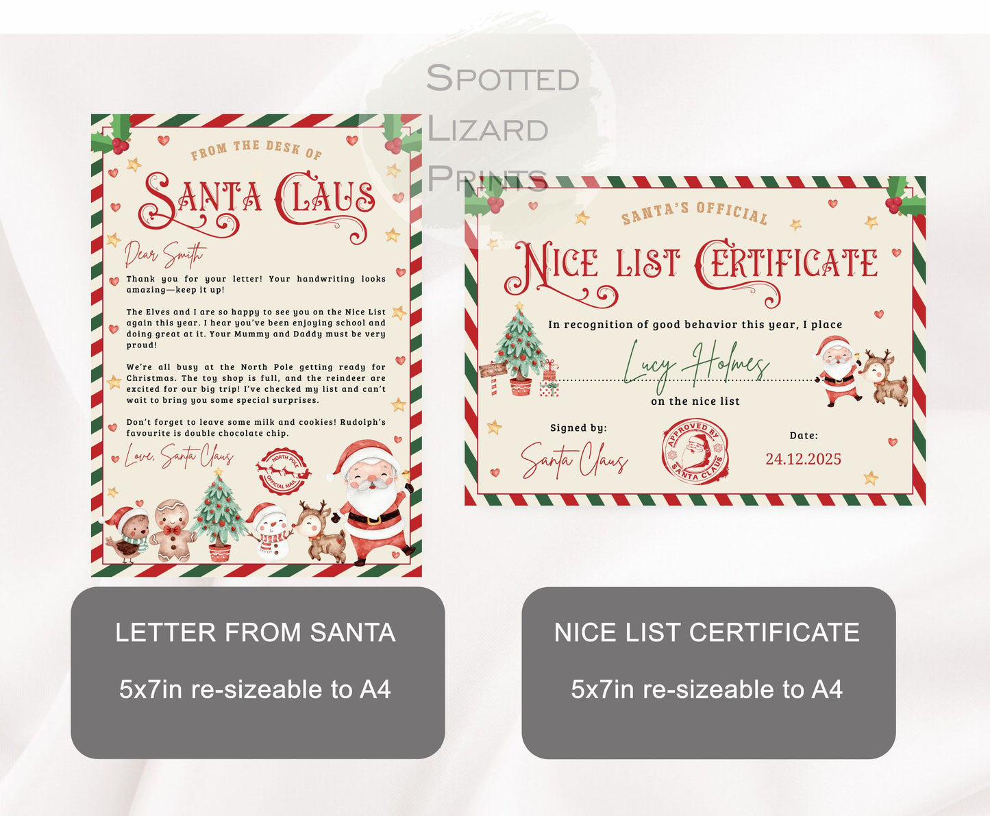 Digital Santa letter
