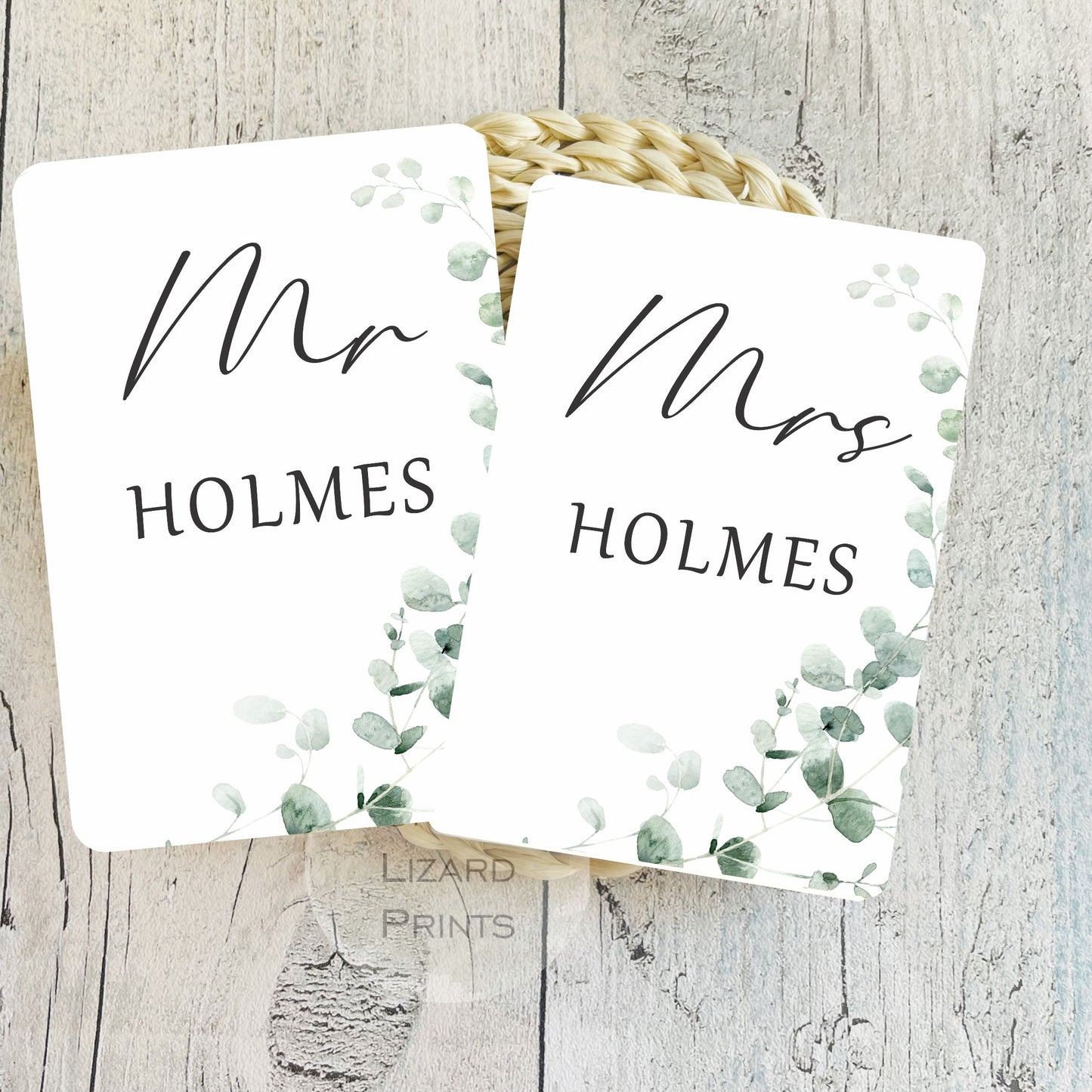 Personalised mr and mrs passport cover. Personalised gift. White passport cover