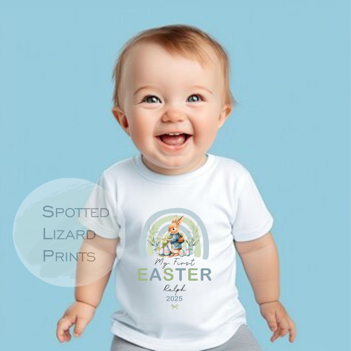 Personalised My First Easter Sleepsuit Baby Girl / Boy Outfit First Easter 1st Easter - Easter