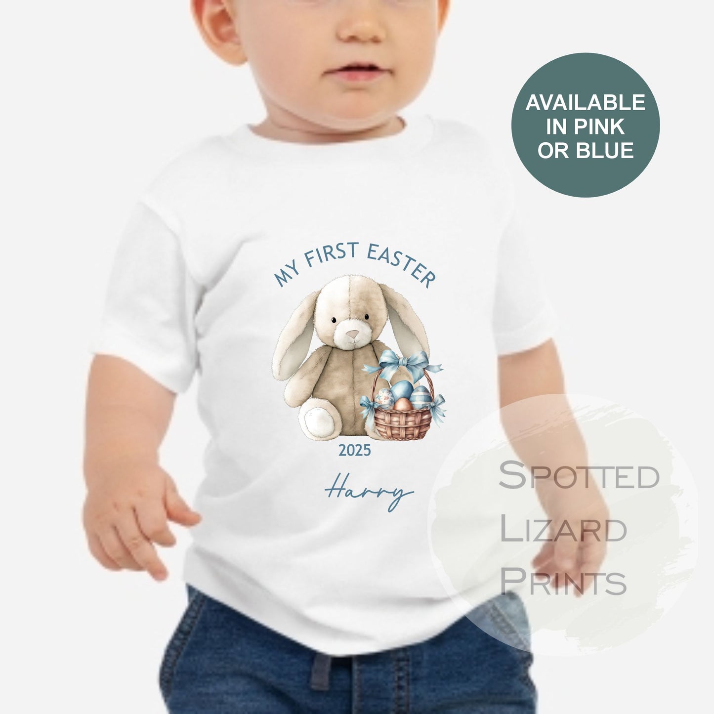 Easter Bunny Baby clothing. Personalised clothing. My first Easter. New Baby Easter clothes.