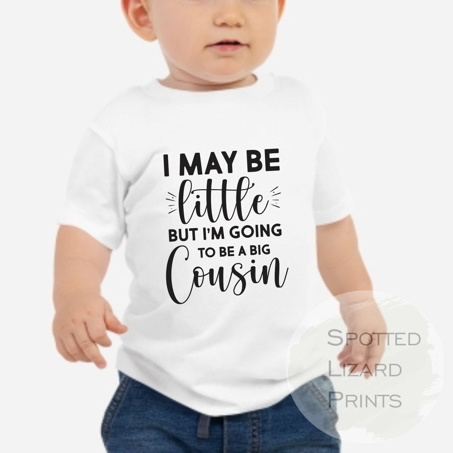 Promoted to Big Cousin Kids Baby Vest, Sleepsuit or T-shirt - Cousin Toddler Clothing Cute Cousin Gift Idea - Older Cousin Top