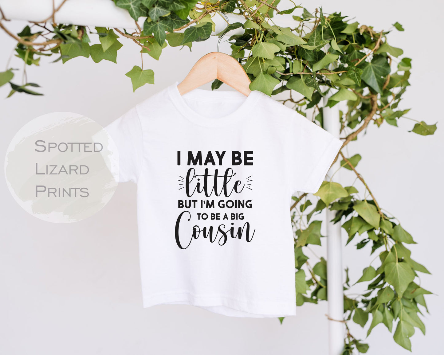Promoted to Big Cousin Kids Baby Vest, Sleepsuit or T-shirt - Cousin Toddler Clothing Cute Cousin Gift Idea - Older Cousin Top