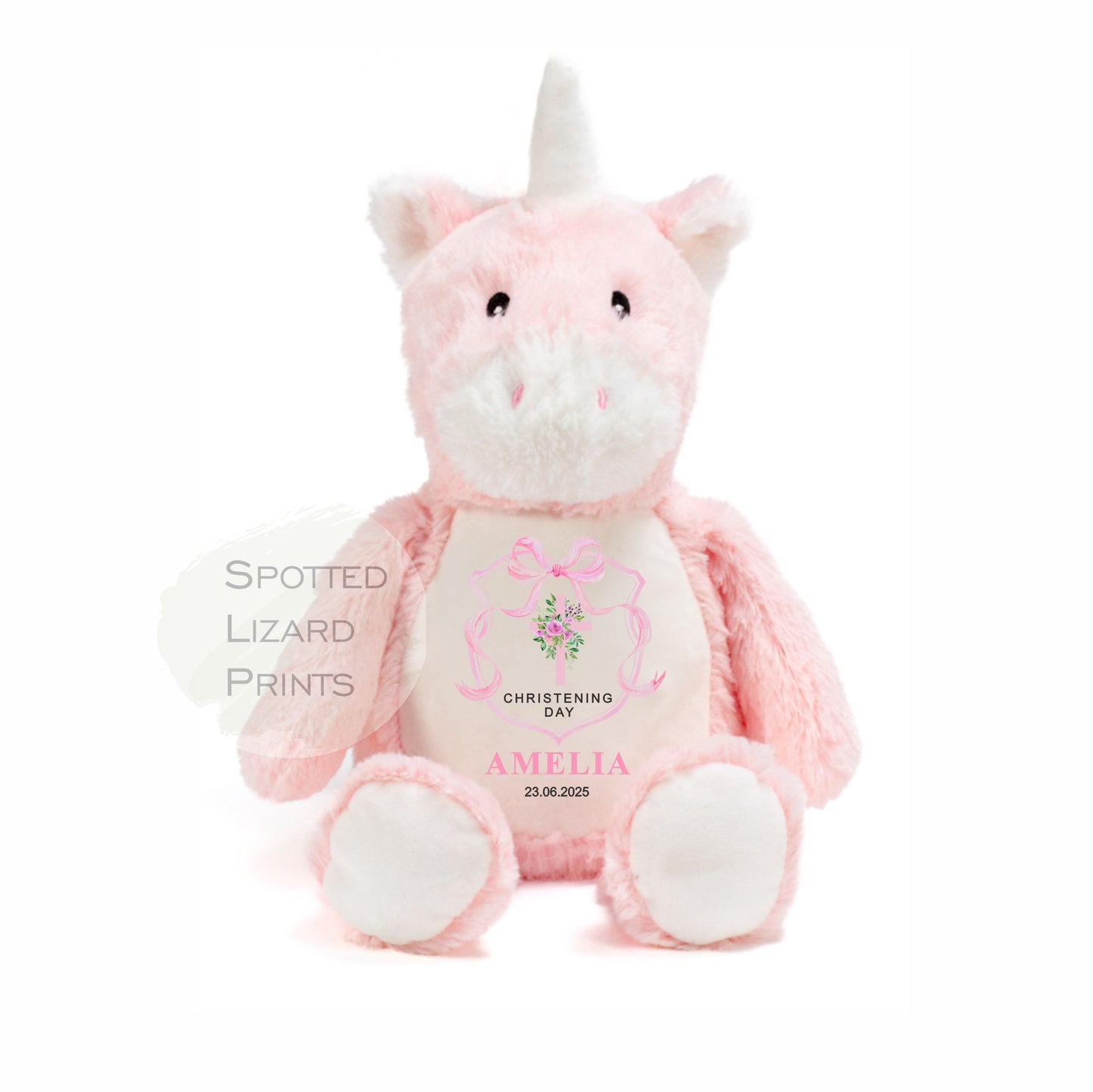 Christening Teddy - Personalised Gift