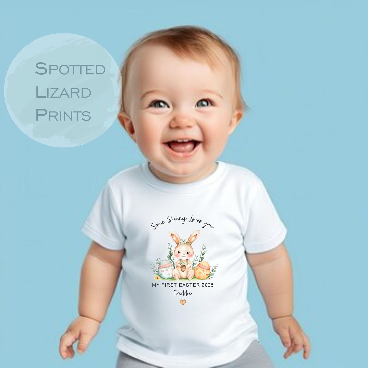 Easter Babygrow, Easter Sleepsuit, My 1st Easter, My First Easter, Babies first Easter sleepsuit, Easter baby outfit, New baby gift