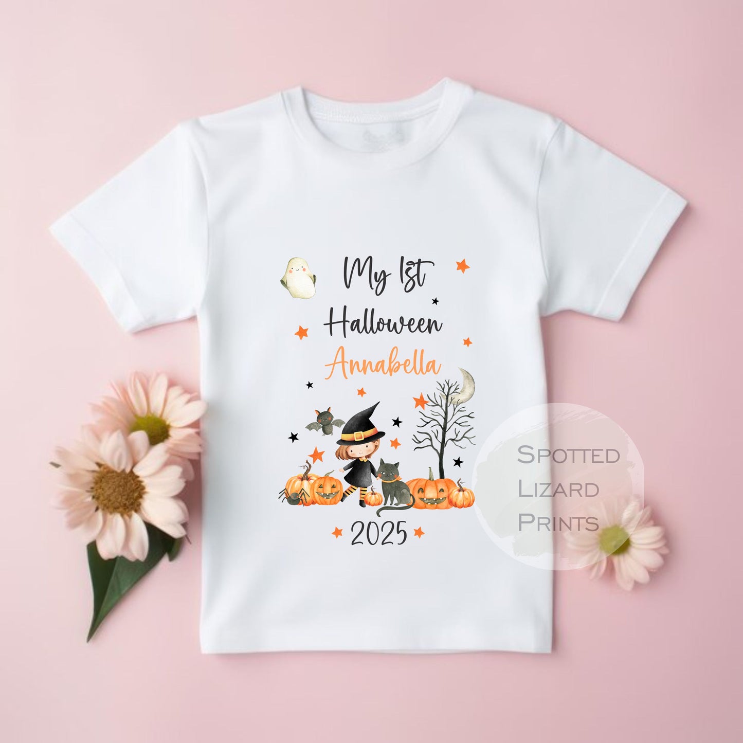 Personalised First Halloween Baby outfit | Baby Halloween Costume Gift | First Halloween Sleepsuit or Vest
