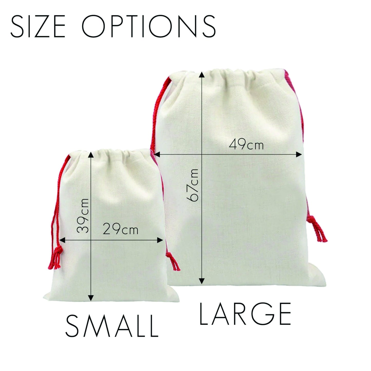 Personalised Santa Sack - Santa Sack - Santa sacks personalised - Santa Bag - Personalised Christmas present sack - Christmas gift sacks - Christmas Sack