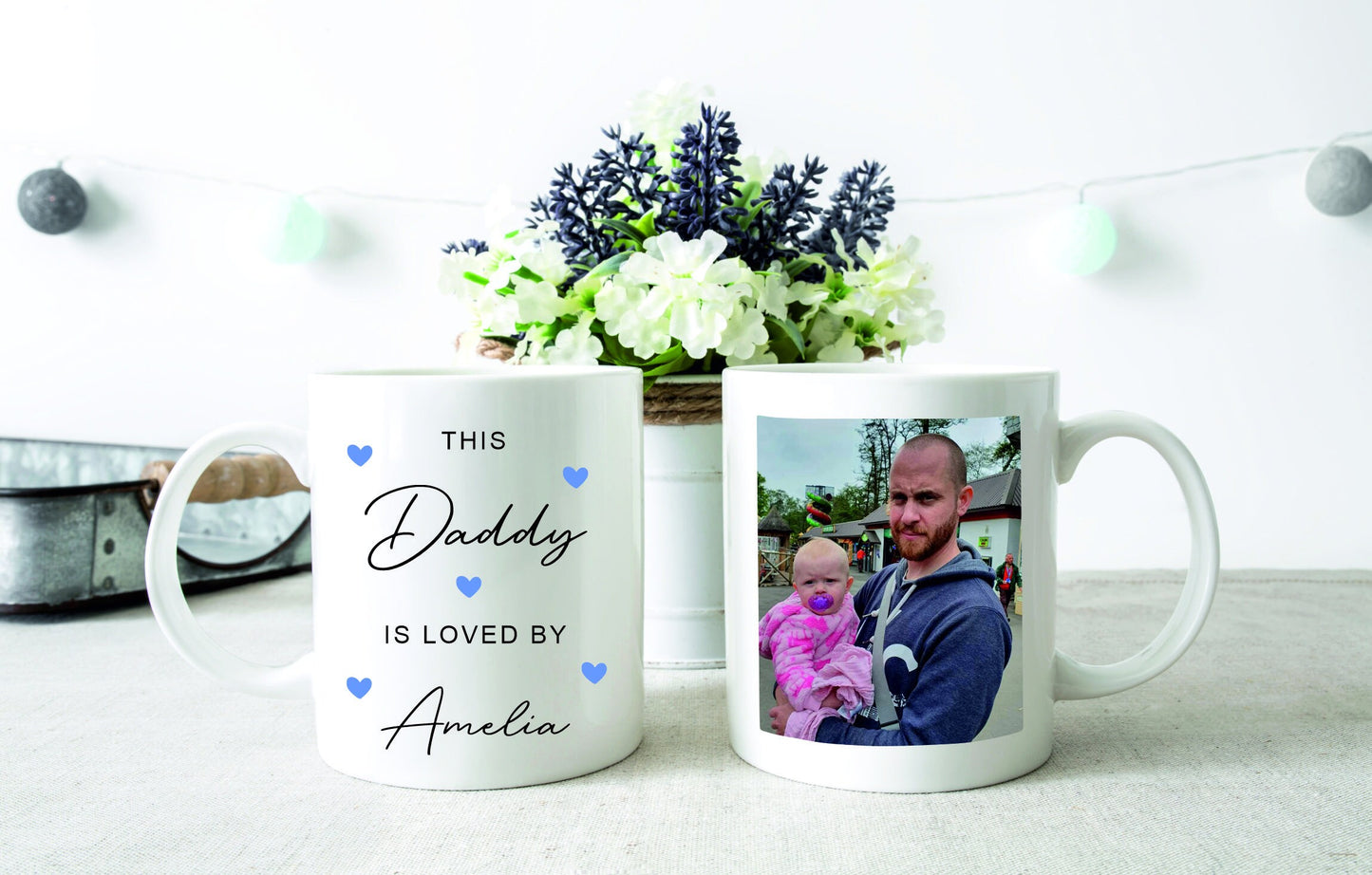 Personalised This Mummy Is Loved By Photo Mug - Mother's Day Gift - New Mummy Nanny Gift - Gift for Her - Birthday