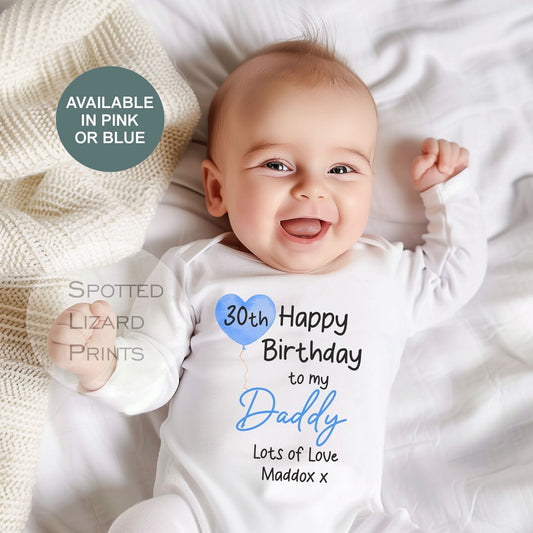 Happy Birthday Daddy Baby grow.