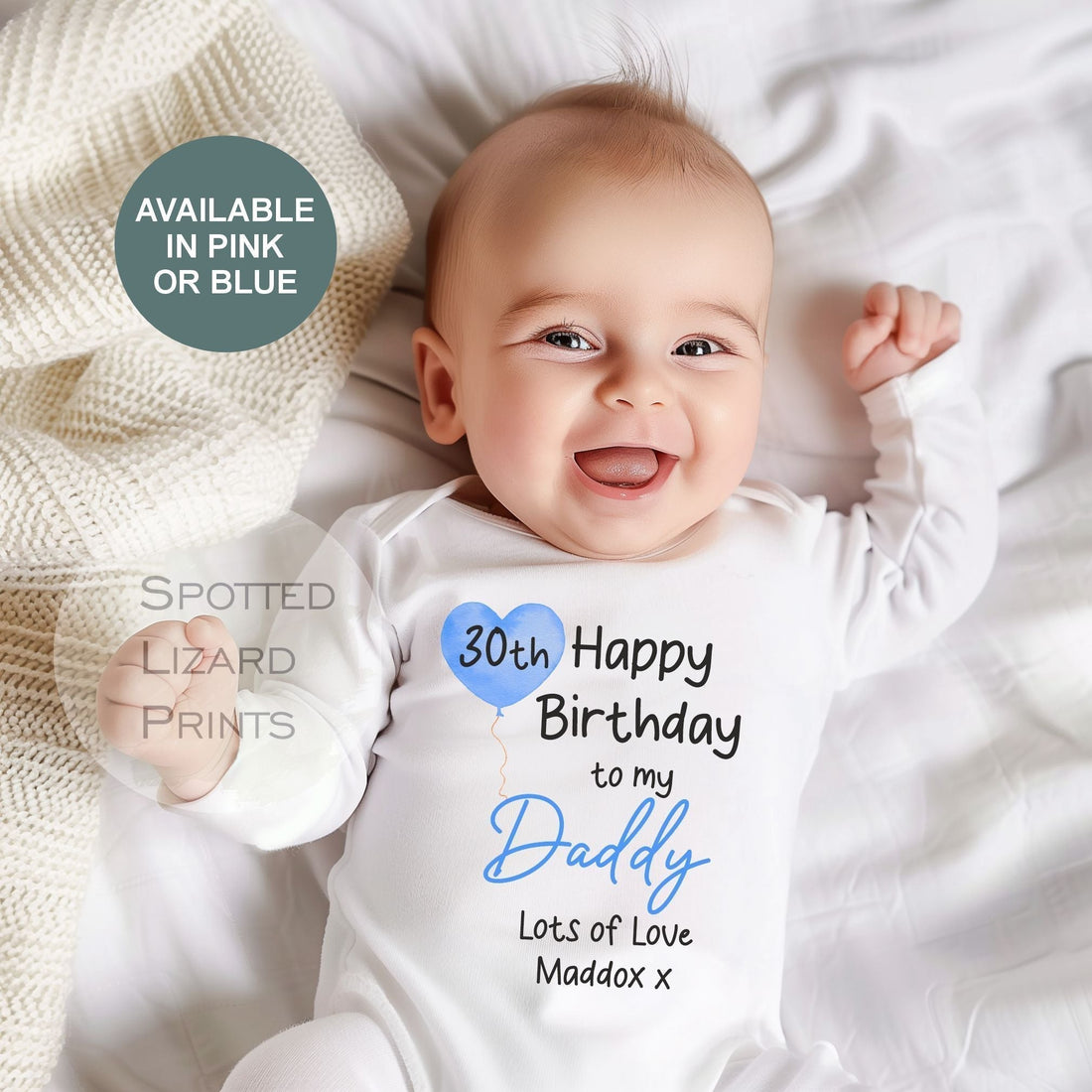 Happy Birthday Daddy Baby grow.