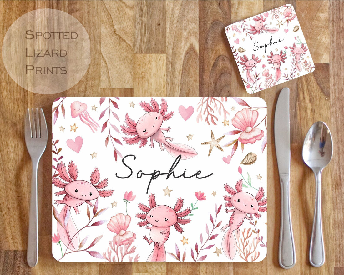 Axolotl placemat