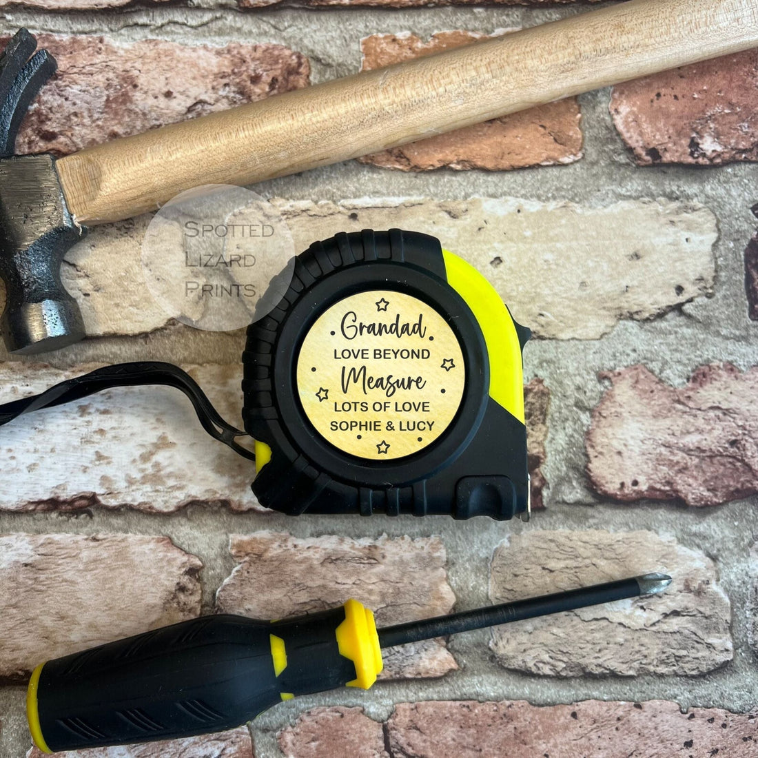personalised tape measure