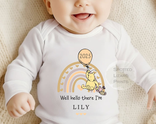 Winnie the Pooh newborn outfit