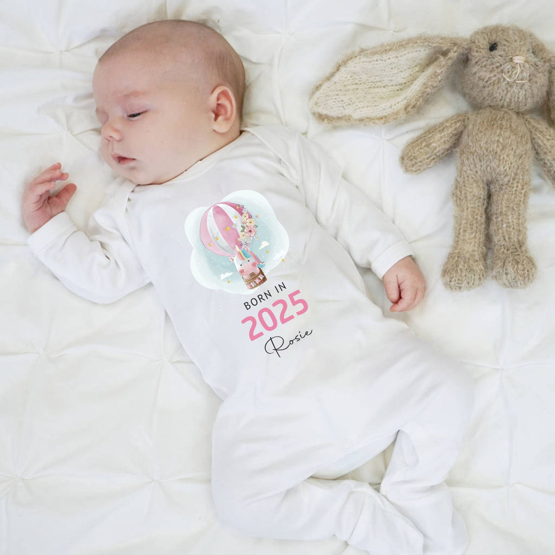 Born in 2026 personalised Baby clothes