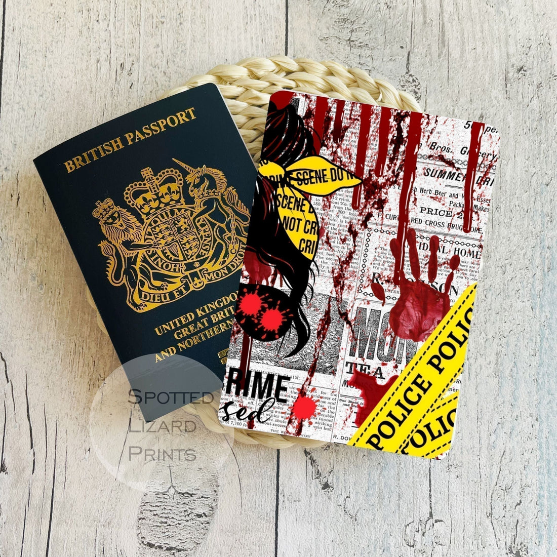 Personalised passport cover