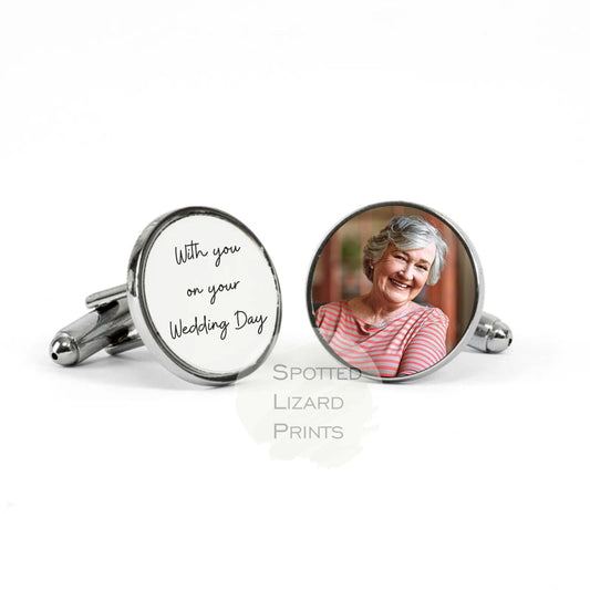 Personalised photo cufflinks