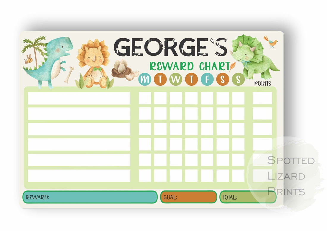 Reward Chart for kids