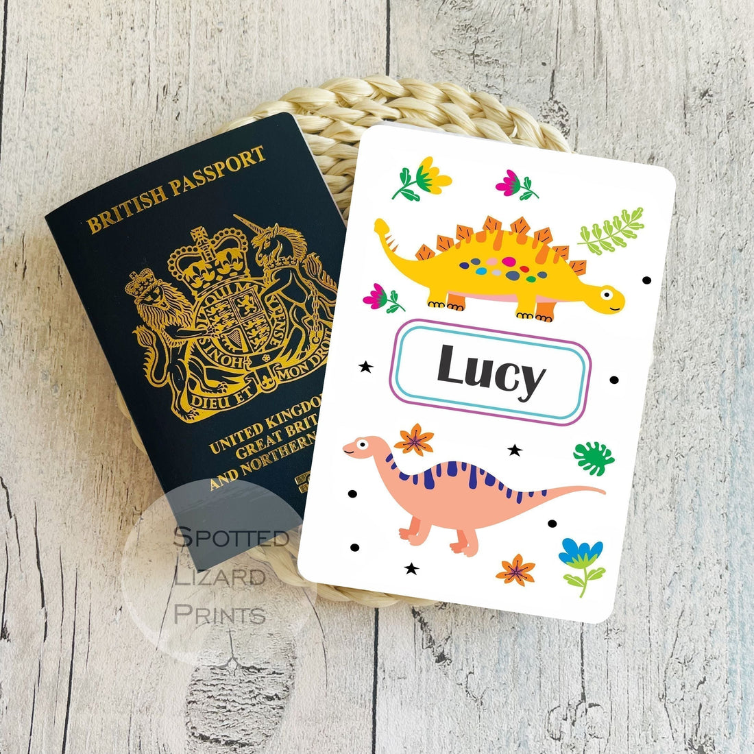 Kids passport cover