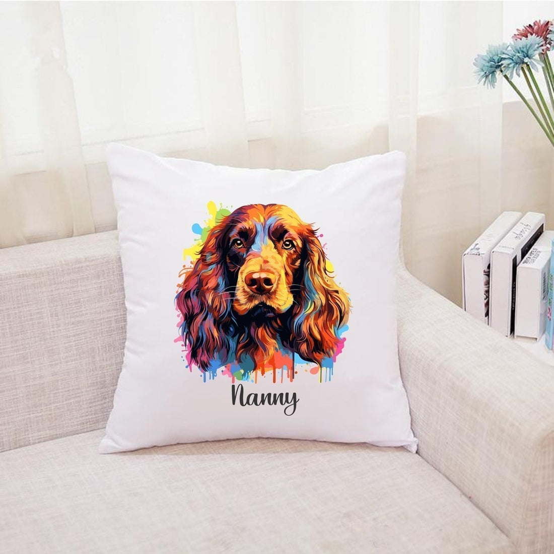 Dog Cushion personalised 