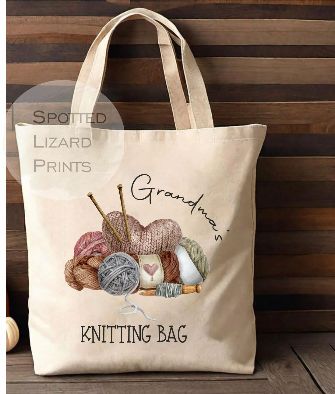 Personalised knitting Bag