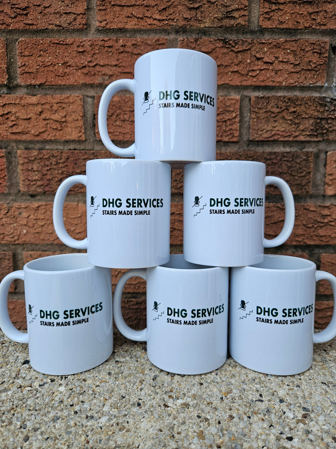 DHG Services Mugs printed by Spotted Lizard prints