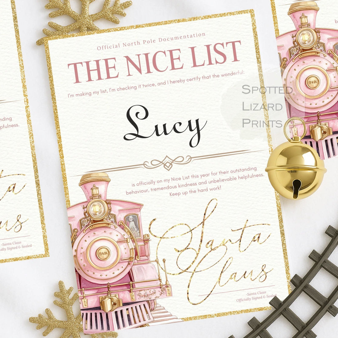 Nice list certificate