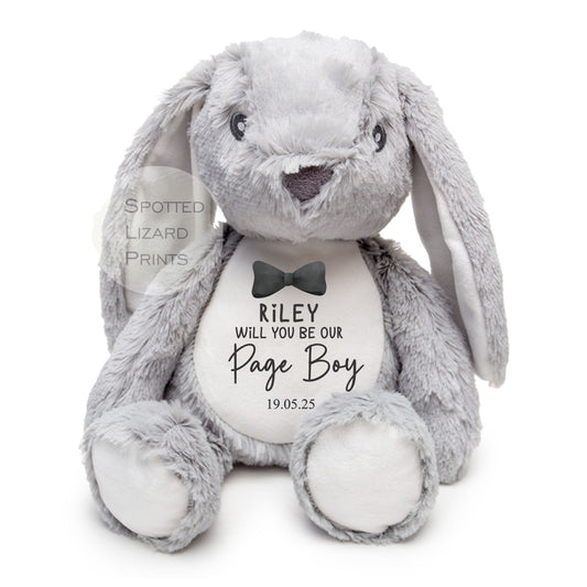 How One Personalised Teddy Bear Helped a Staffordshire Couple Create the Perfect Wedding Day for Their Page Boy