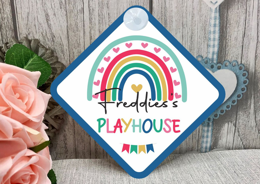 Playhouse sign