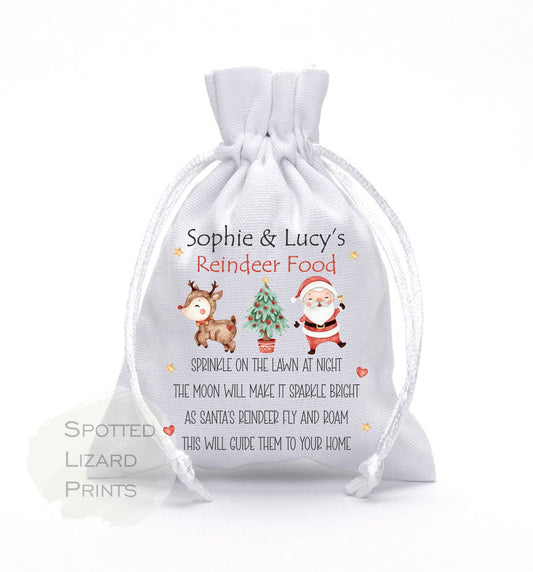 Reindeer Food Bag. 
