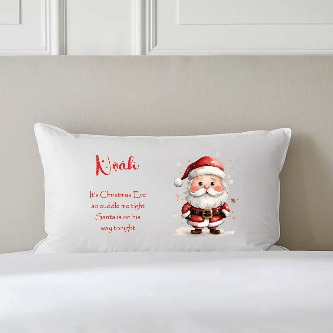Christmas Eve pillowcase