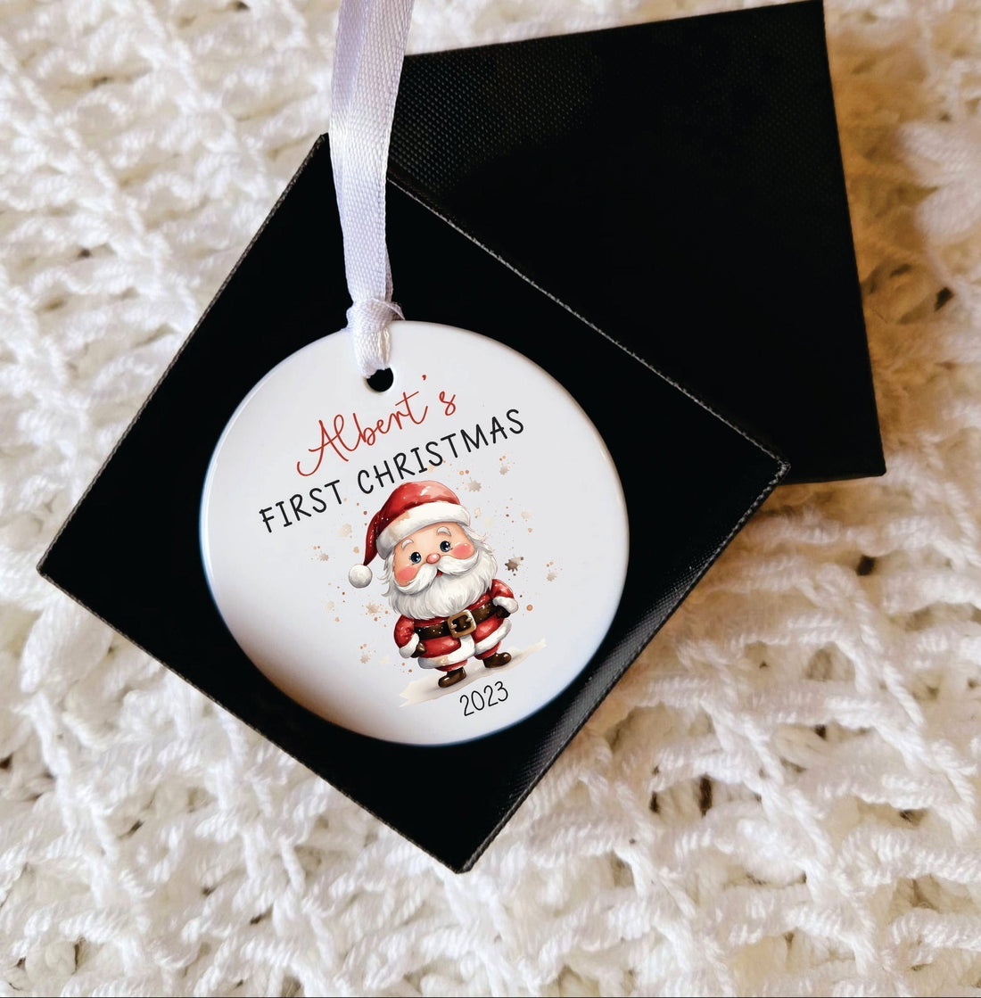 My first Christmas - Personalised Bauble