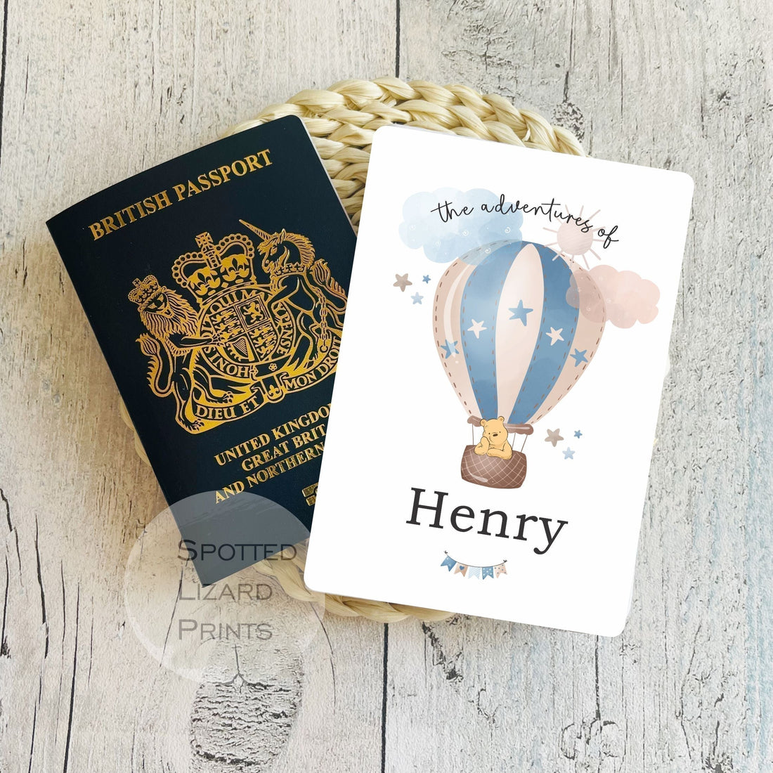 Kids passport cover