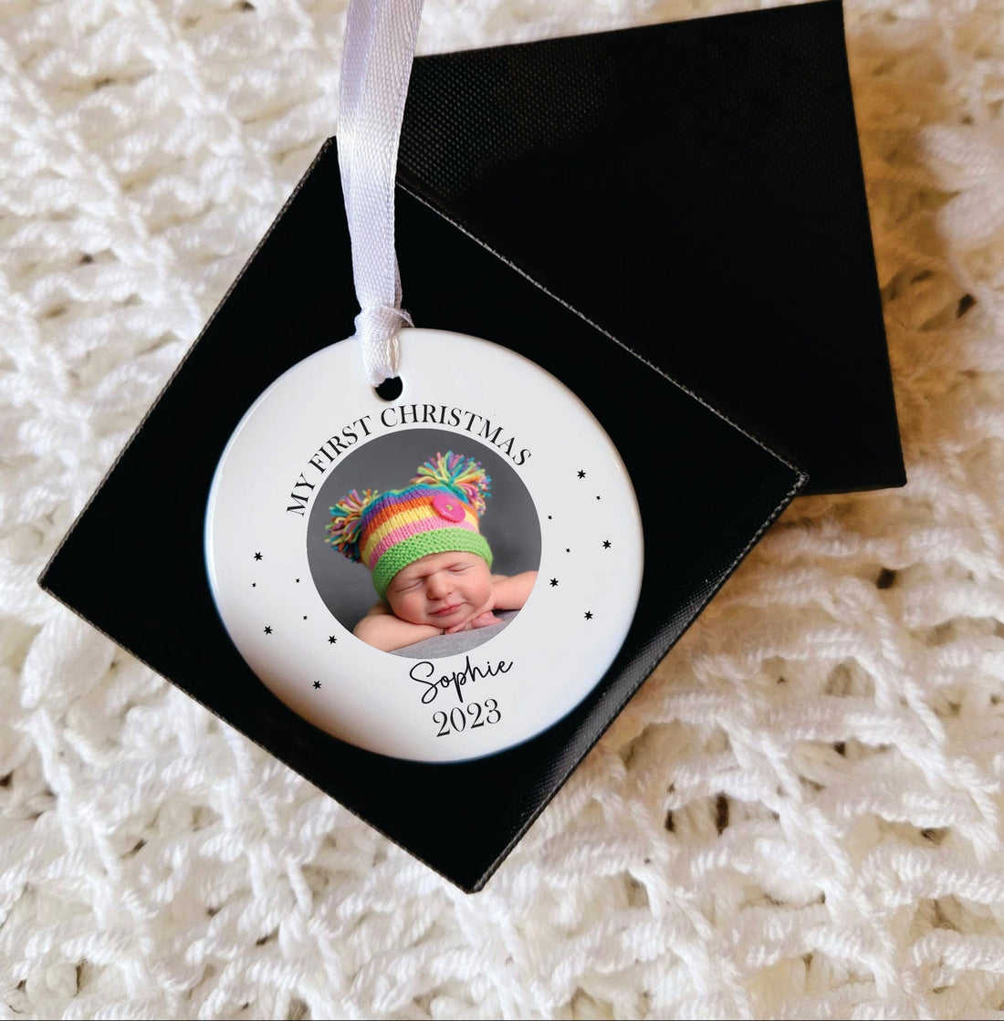 Xmas personalised Bauble