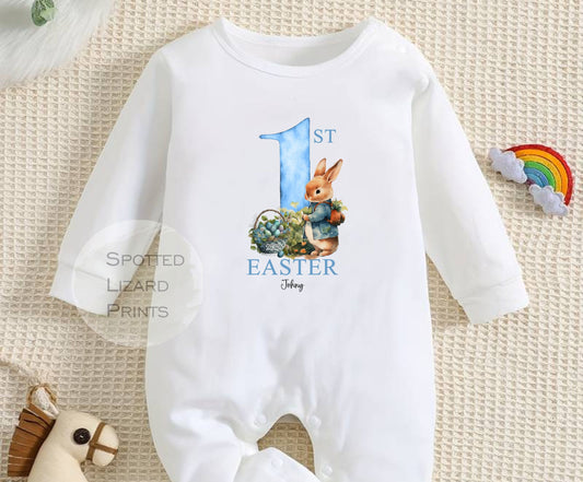 My first Easter Baby grow